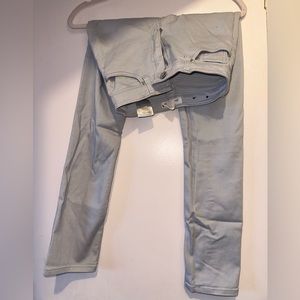 Women's soft denim light blue pants